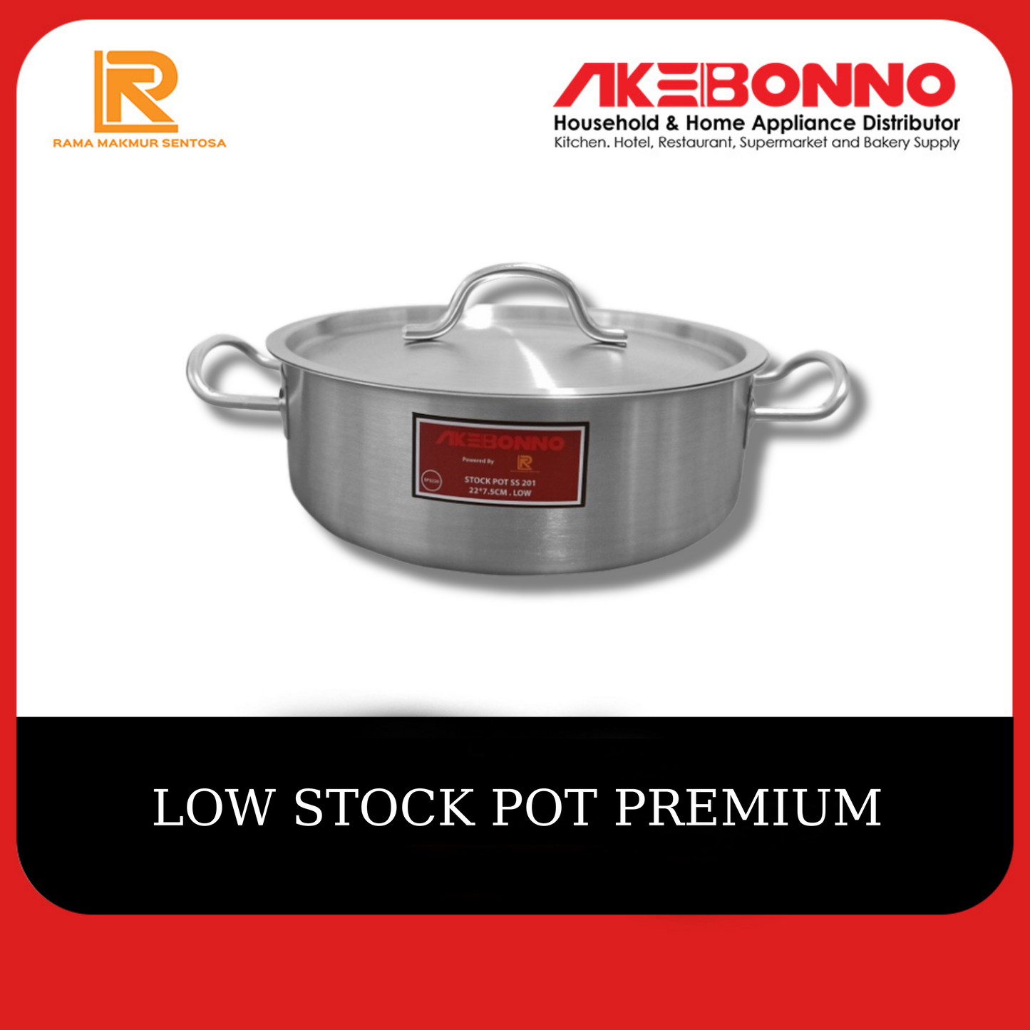 LOW STOCK POT PREMIUM / PANCI DANDANG PENDEK SERBAGUNA