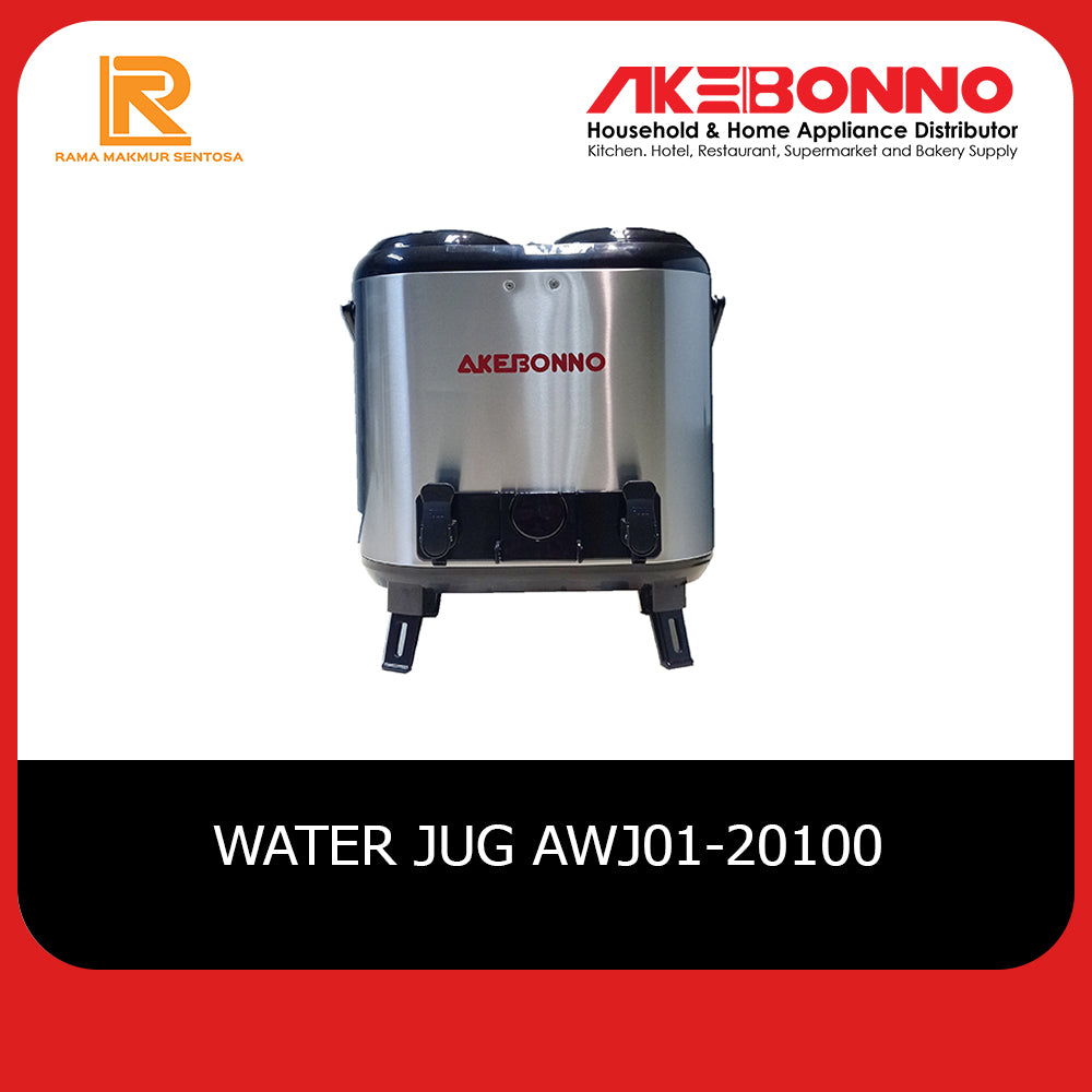 AKEBONNO WATER JUG / THERMOS BESAR DOUBLE TANK & TAP ( AWJ01 )