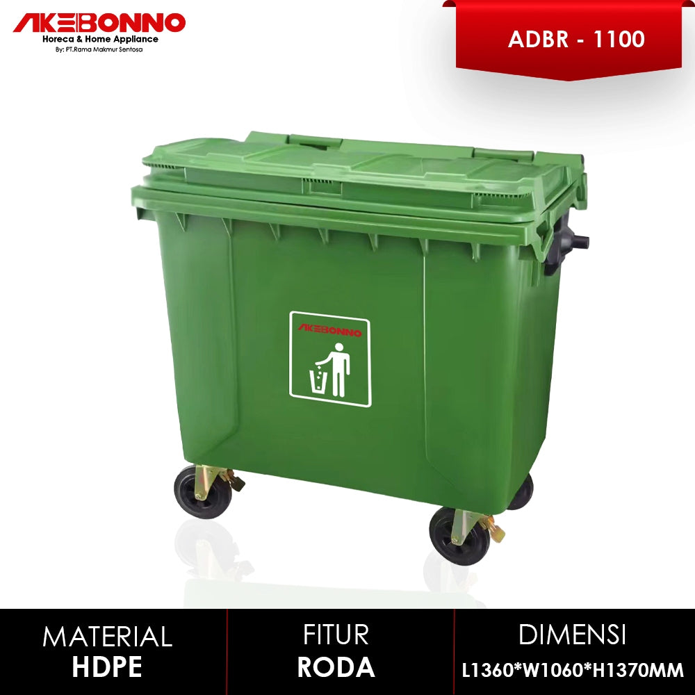 Akebonno Dustbin Aesthetic / TEMPAT SAMPAH PLASTIK TEBAL JUMBO