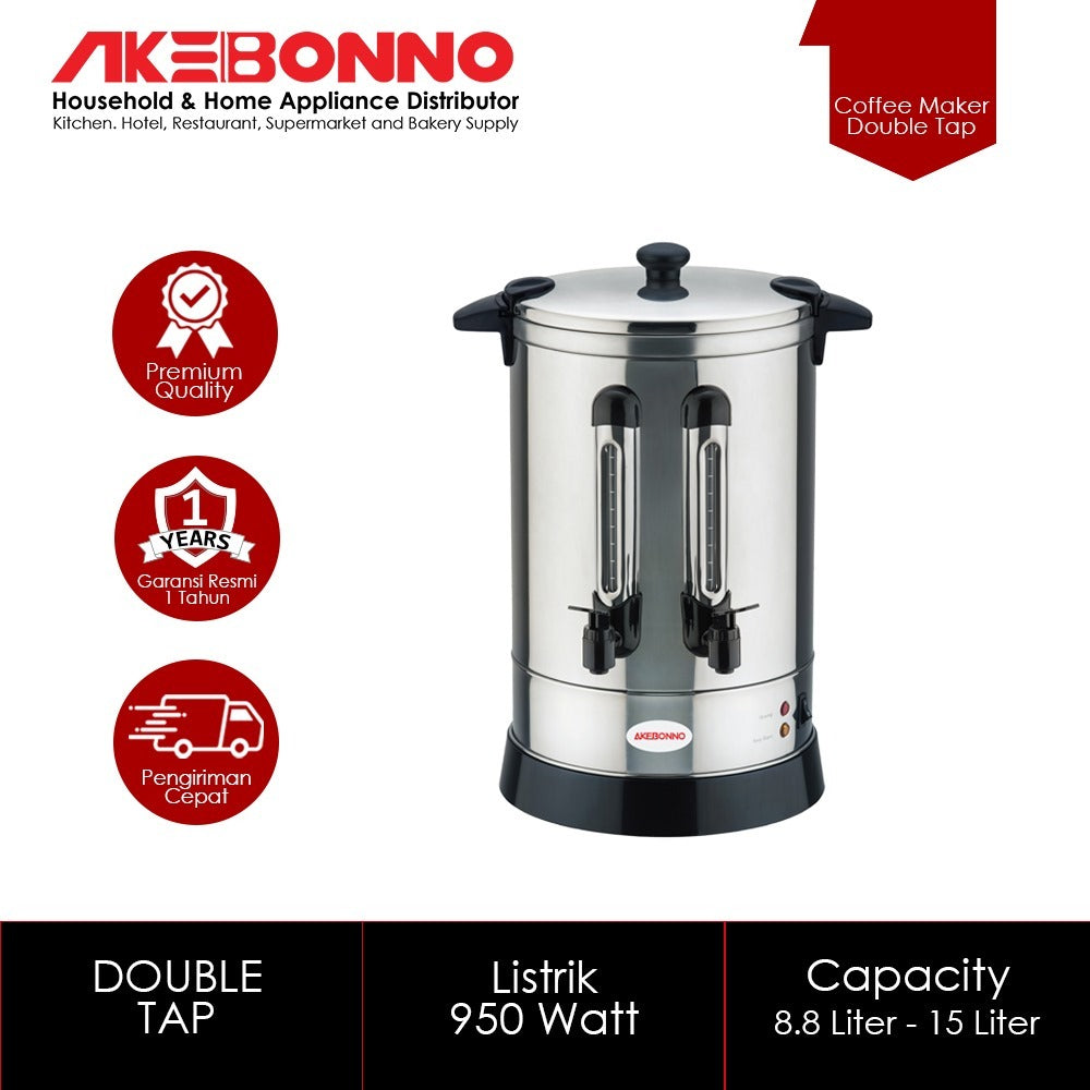 Akebonno Coffee Maker / Water Boiler / Pemanas Kopi ZJ Double Tap Series