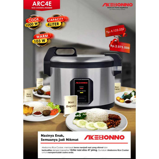 Akebonno Rice Cooker 4 L Electirc-RT-3114E
